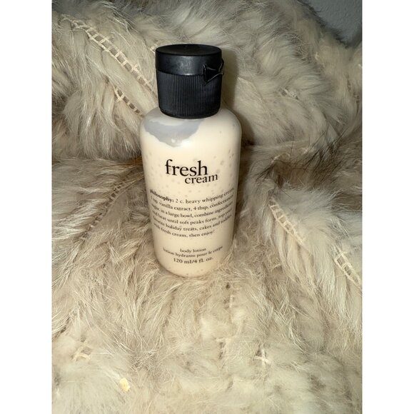 PHILOSOPHY FRESH CREAM Body Lotion 4 oz NEW - Picture 1 of 3